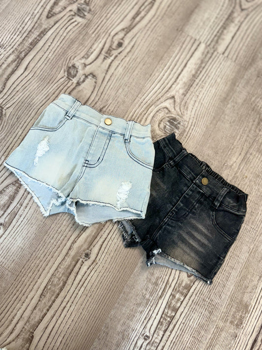 Girls Denim Shorts