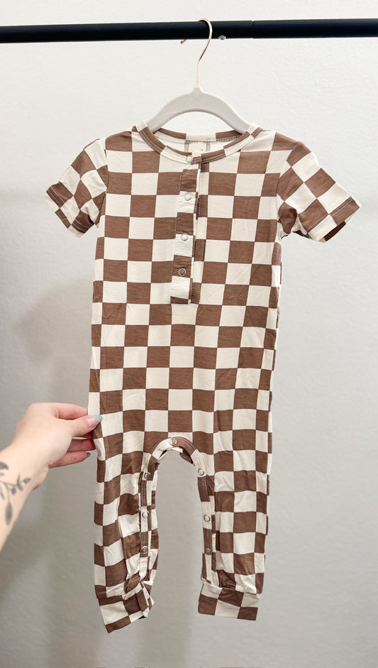 Checkered Jumpsuit