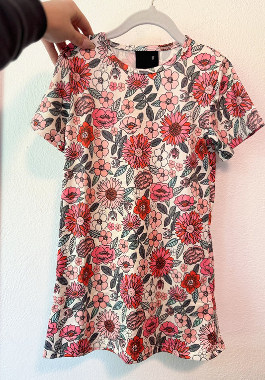 Floral T-shirt Dress