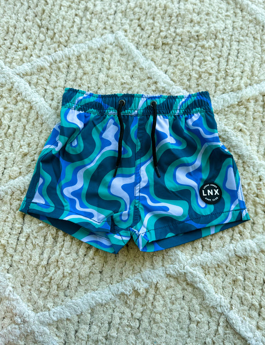 Swim Trunks-Waves